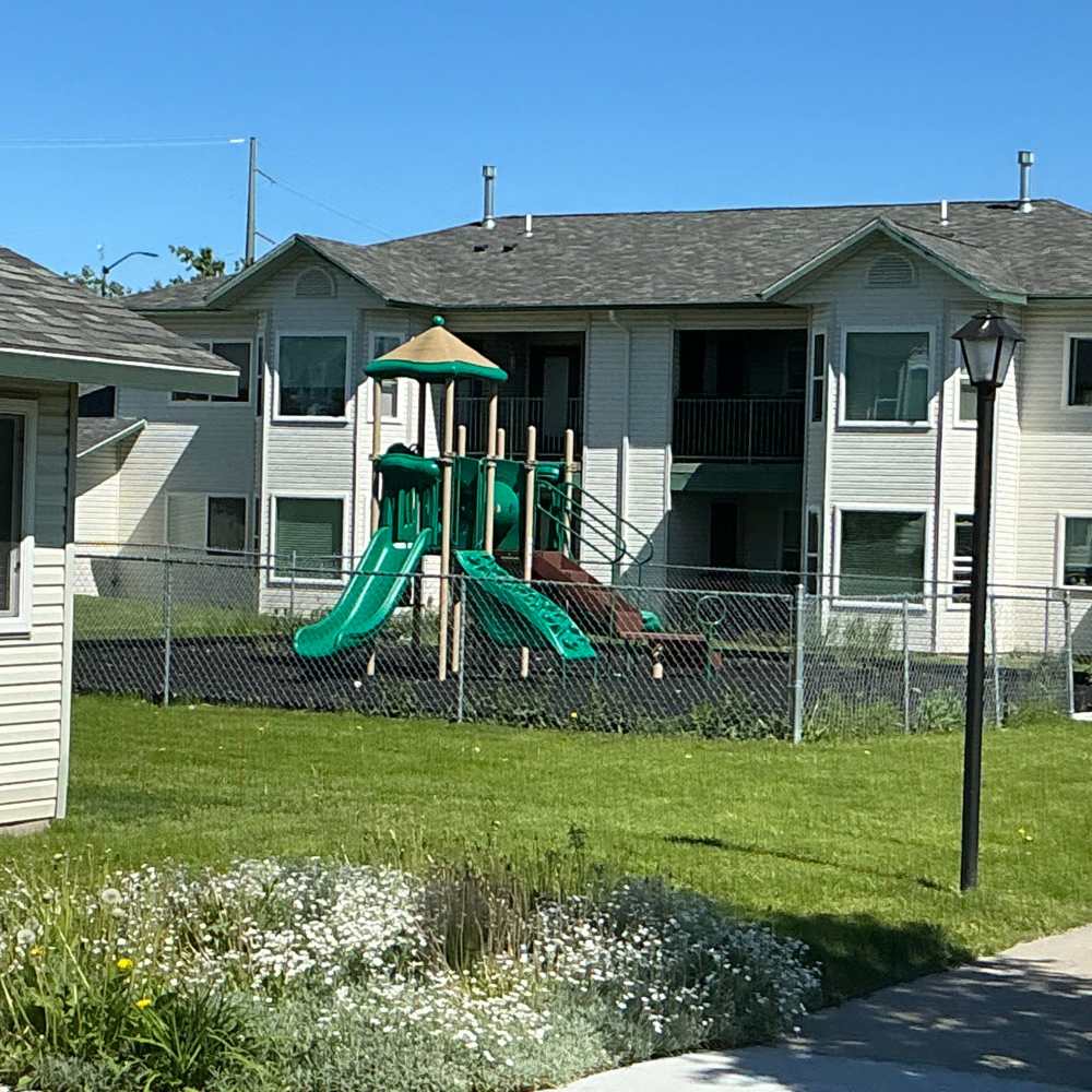  Apartments with kids play area at Castlebar Apartments in Bozeman, Montana