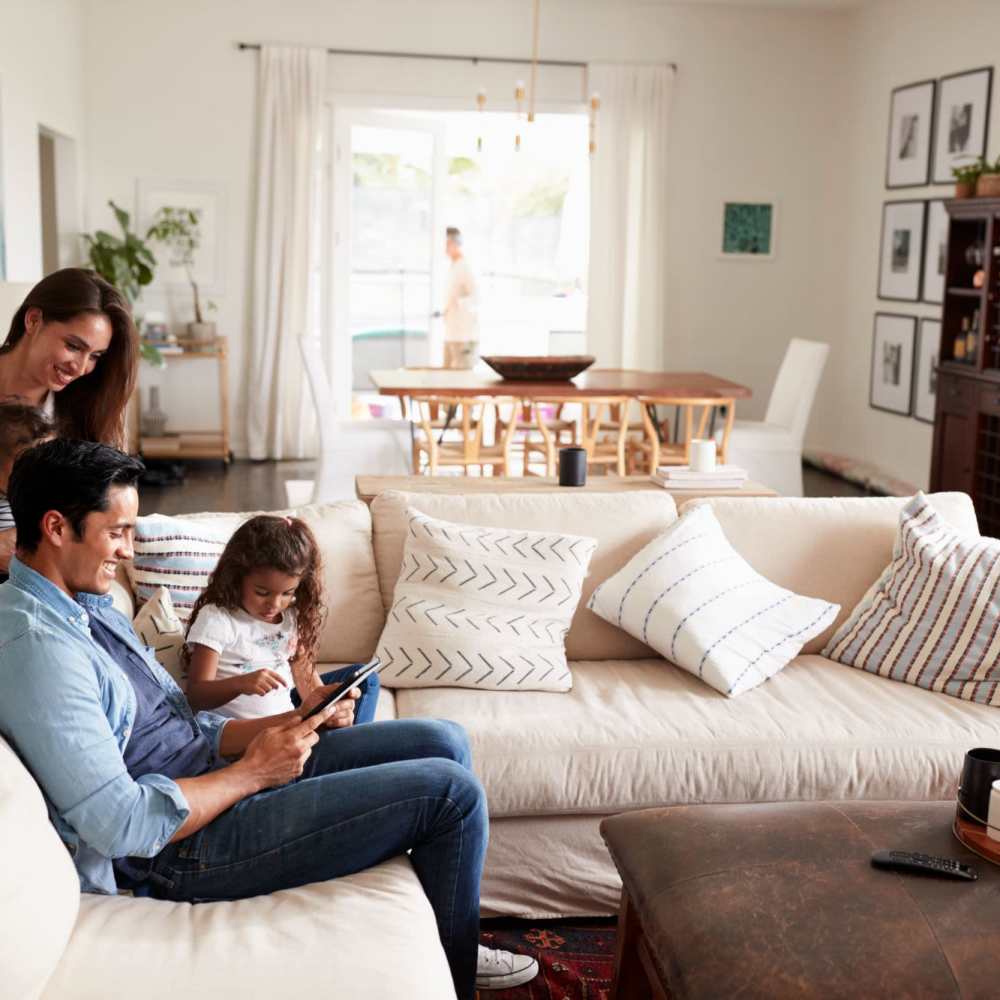 Happy residents at Lake House in Los Angeles, California