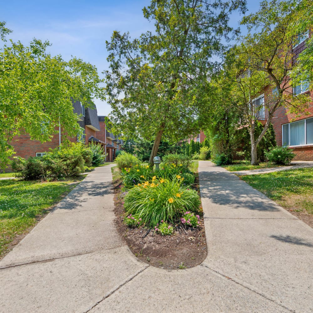 aesthetic exterior at Mountain View Terrace in Latham, New York