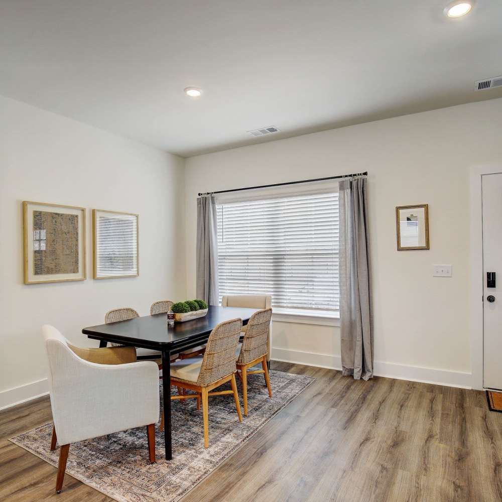 Dinning area with large window at Blakeney Commons in Smyrna, Tennessee