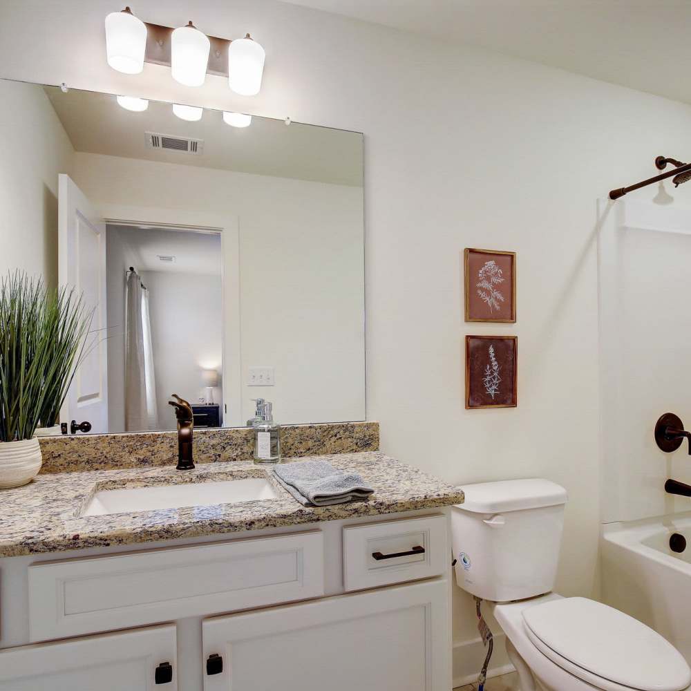 Bathroom with commode at Blakeney Commons in Smyrna, Tennessee