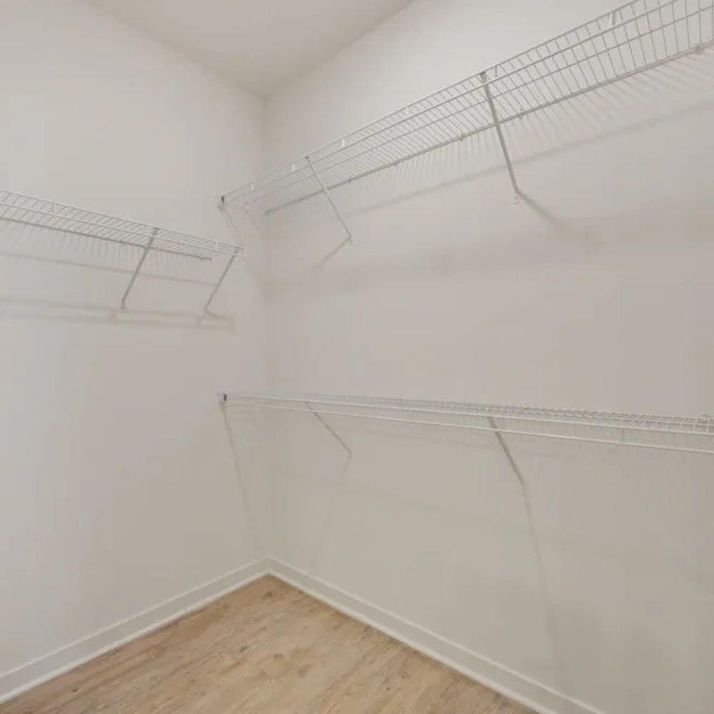 Walk-in closet at Creekside At Deer Crossings in White House, Tennessee