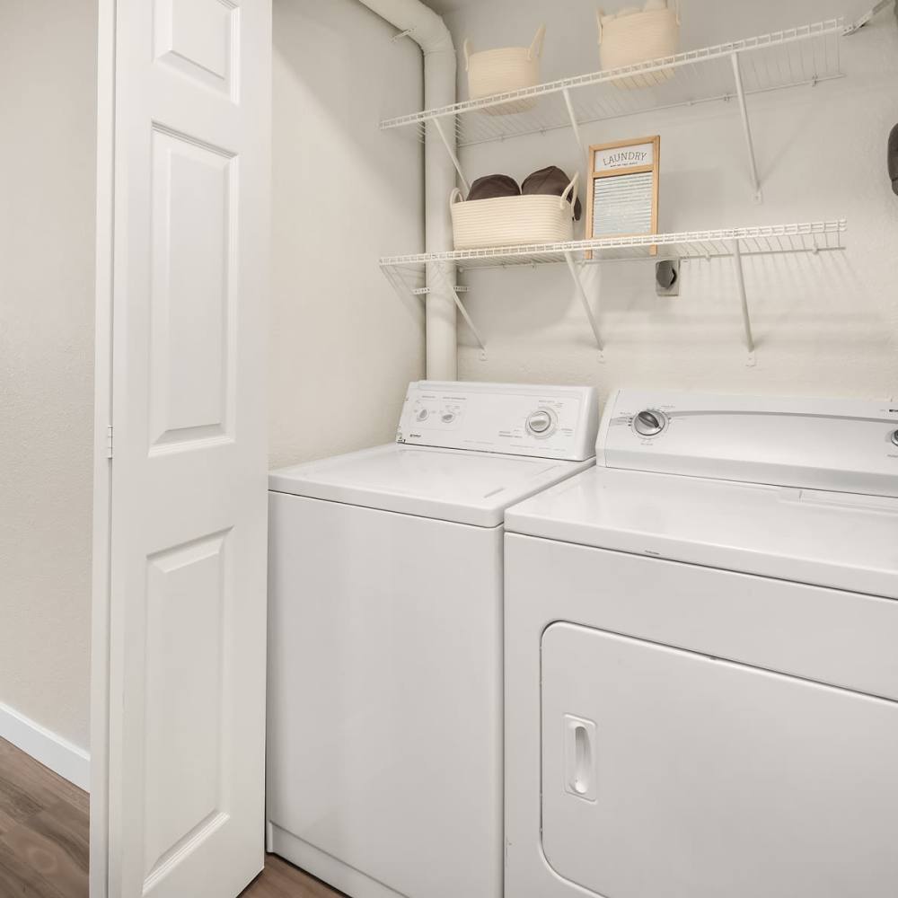 Laundry room The Summit in Redmond, Washington