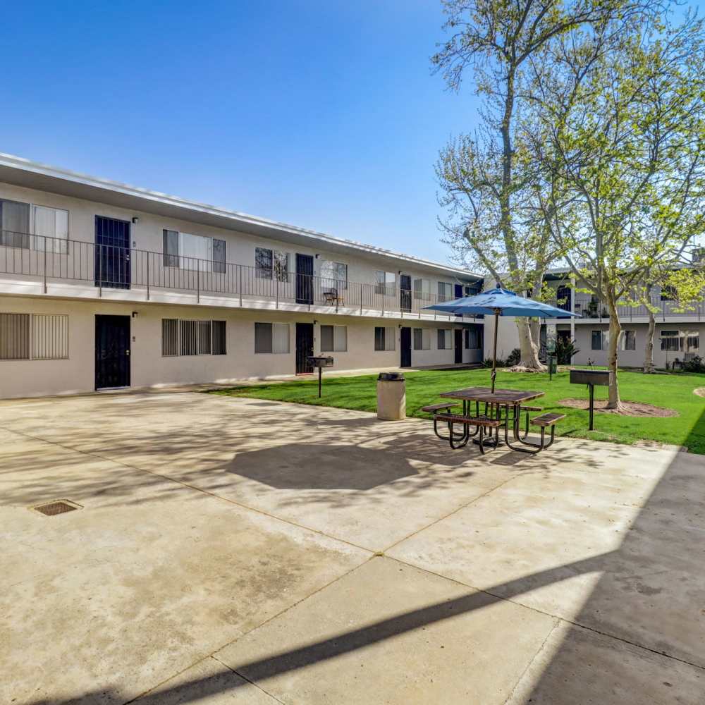 Apartments with open spaces at Terre at Trails in Ramona, California