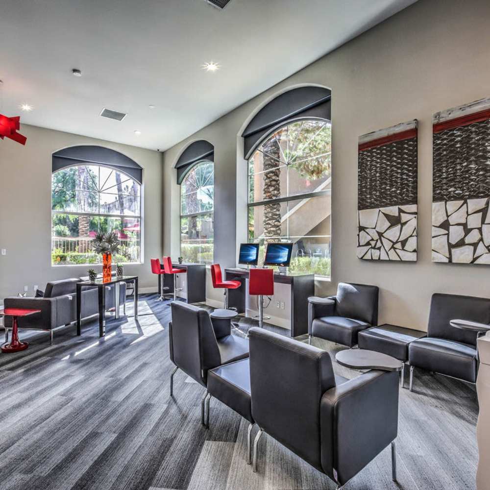 Clubhouse at Calypso Apartments in Las Vegas, Nevada