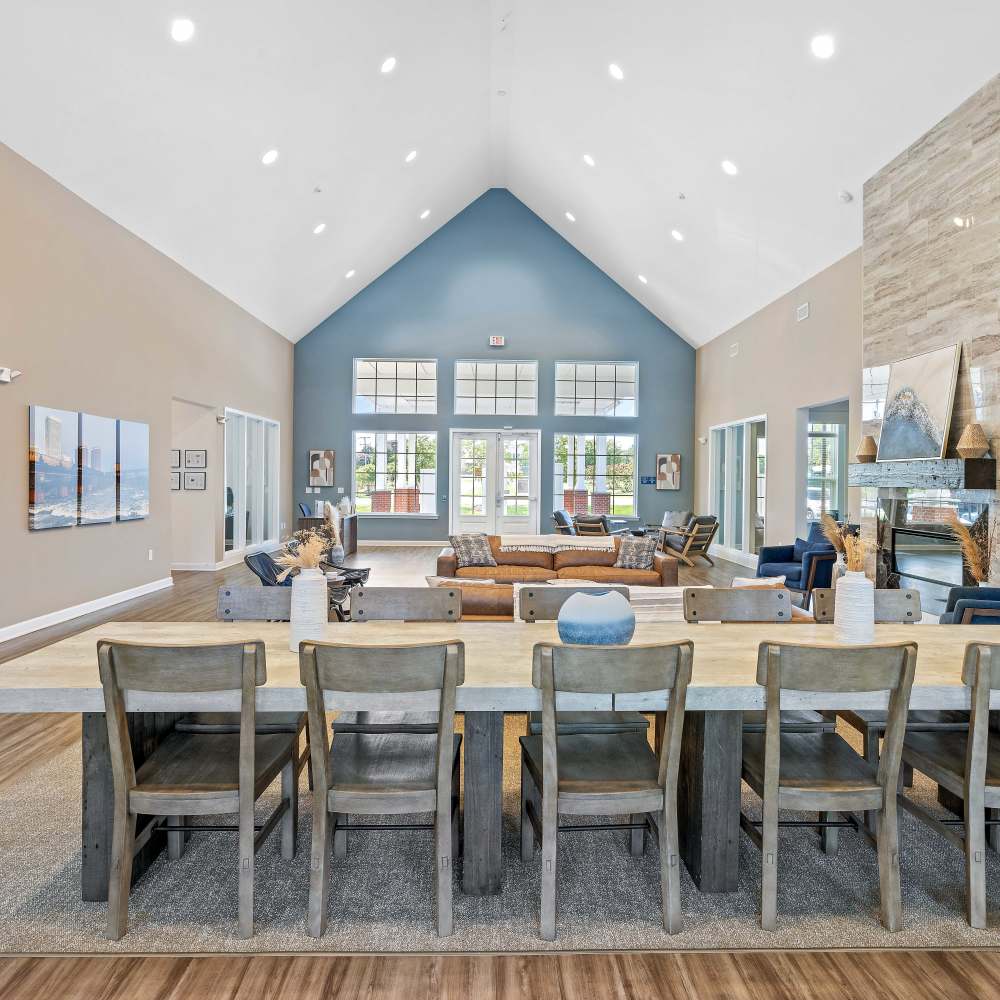 Community Clubhouse at Commonwealth Apartments in Midlothian, Virginia