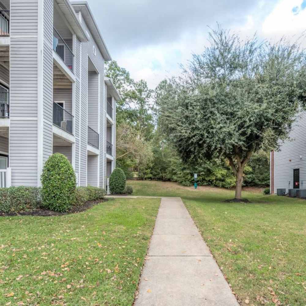 Walkway at The Landings of Conroe in Conroe, Texas