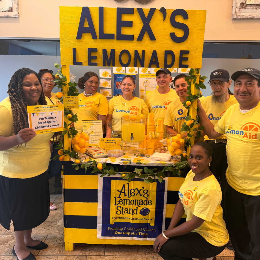 Alex's Lemonade at Morgan Properties in Conshohocken, Pennsylvania