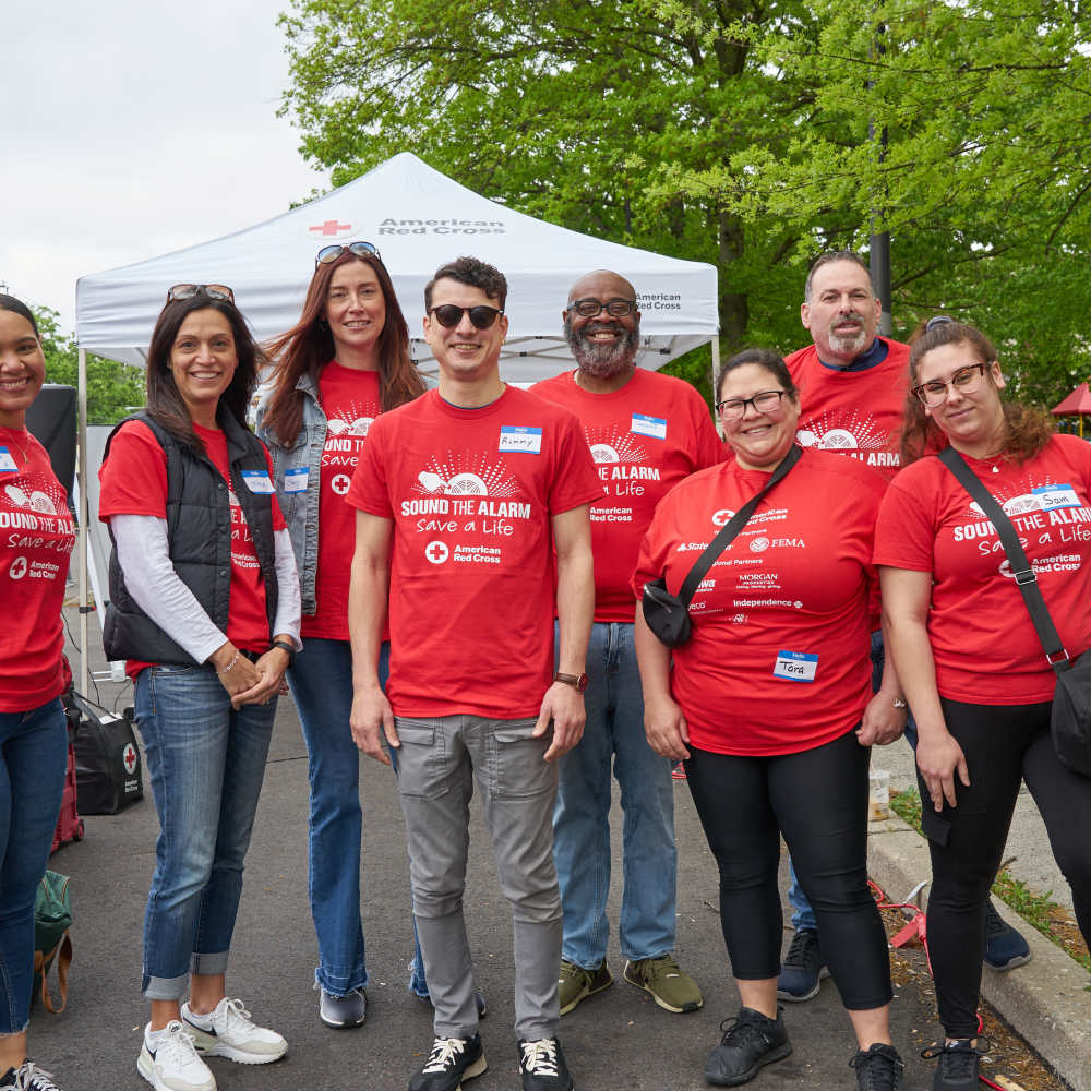 Red Cross - Sound The Alarm at Morgan Properties in Conshohocken, Pennsylvania