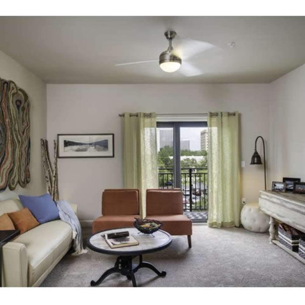 Well-furnished living room at Beacon 430 in Saint Petersburg, Florida