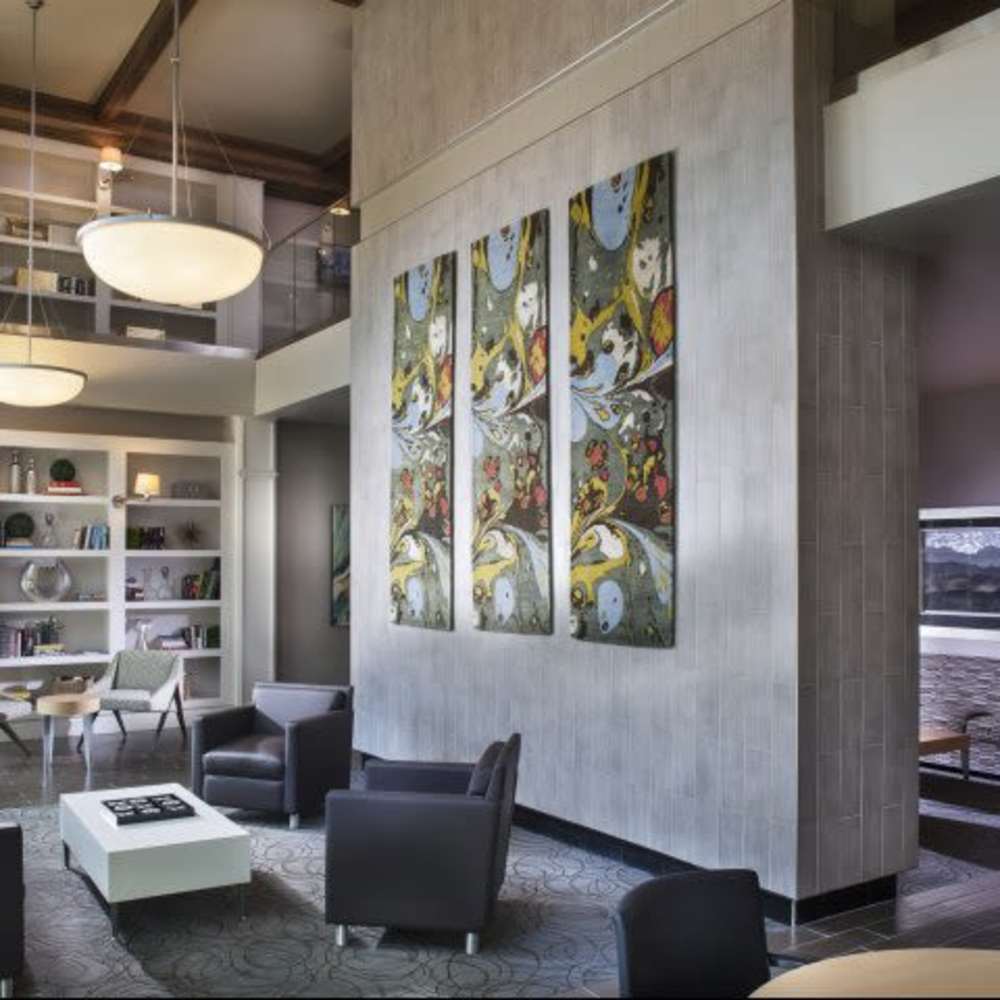 Community lounge at Beacon 430 in Saint Petersburg, Florida