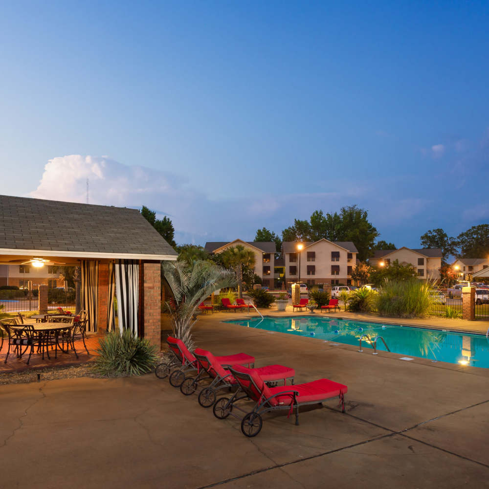 Swimming pool at The Arbors On Taylor in Montgomery, Alabama
