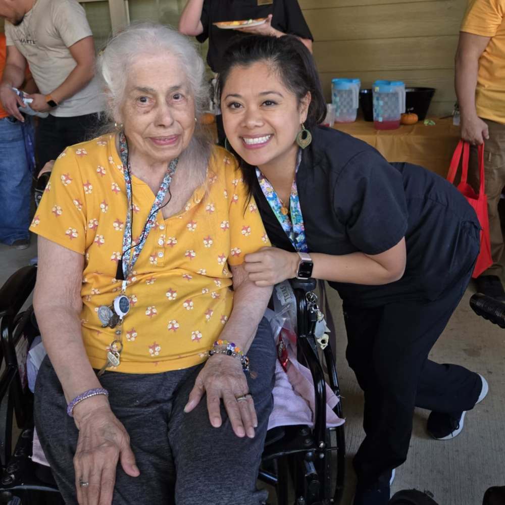 Resident outting at The Landing at Stone Oak Memory Care in San Antonio, Texas