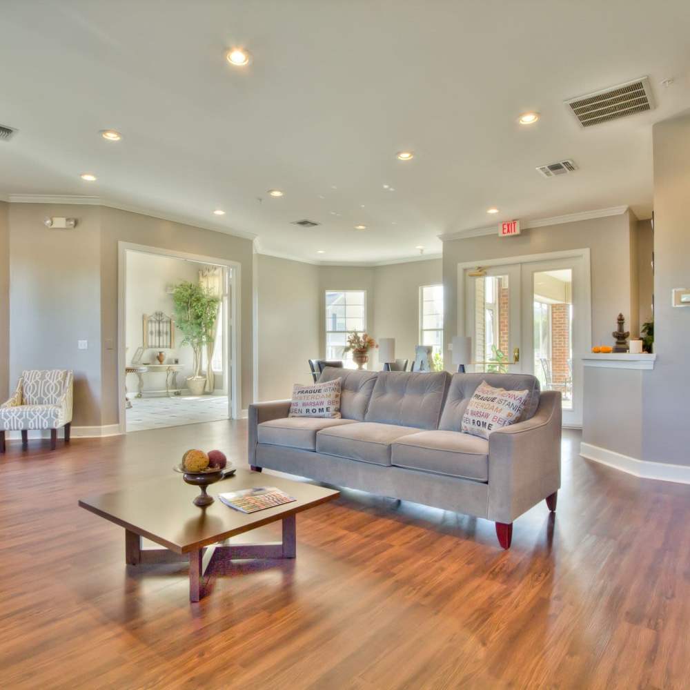 Large clubhouse at Arbors at the Reservoir in Ridgeland, Mississippi, 