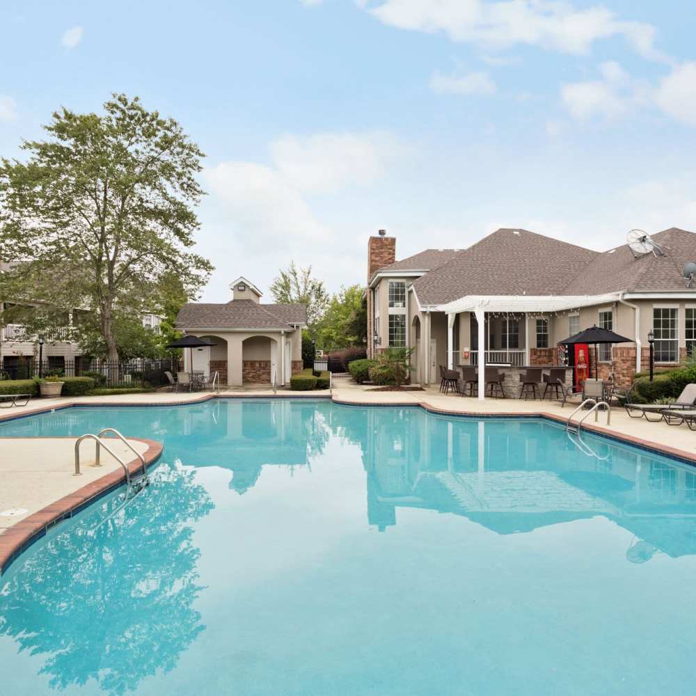 Pool at Carrington Park in Little Rock, Arkansas