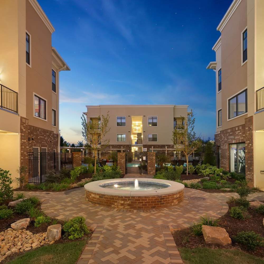 Modern facility at Terraces at Suwanee Gateway in Suwanee, Georgia