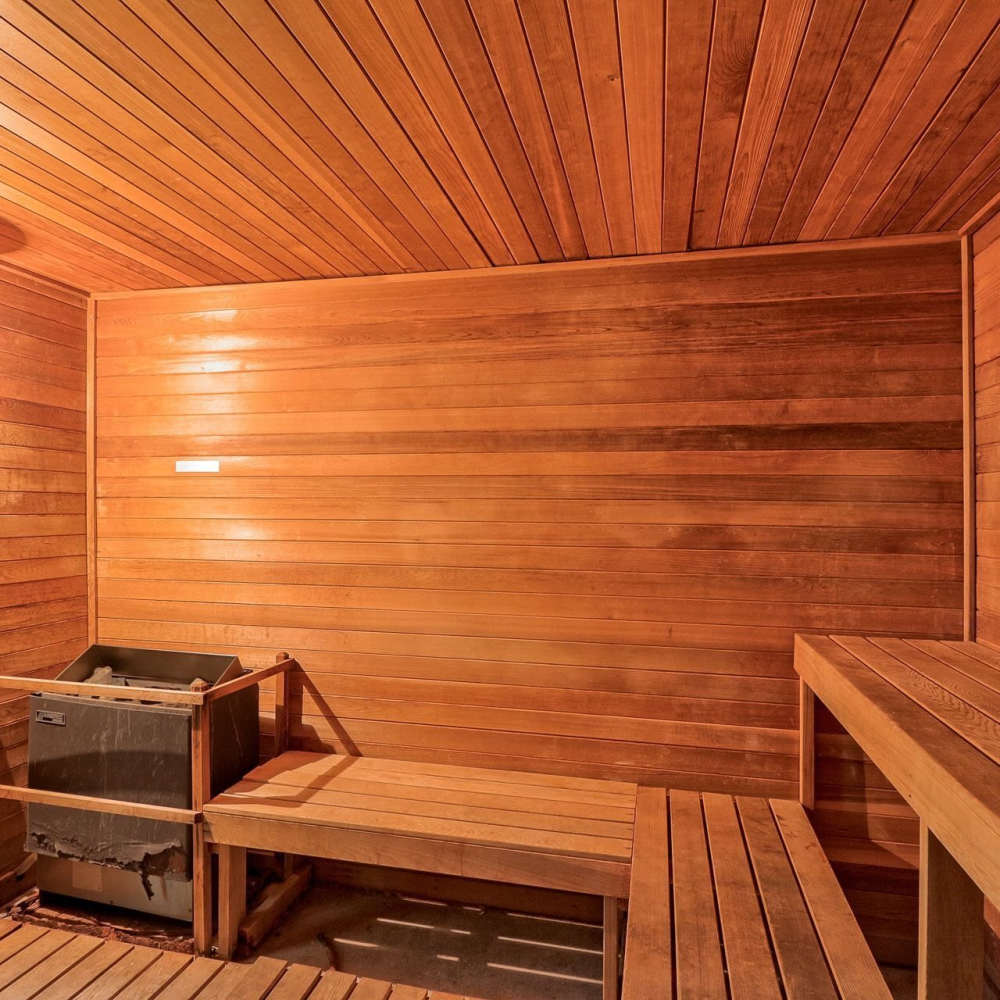 A sauna at Royal Gulf Apartments in Biloxi,Mississippi