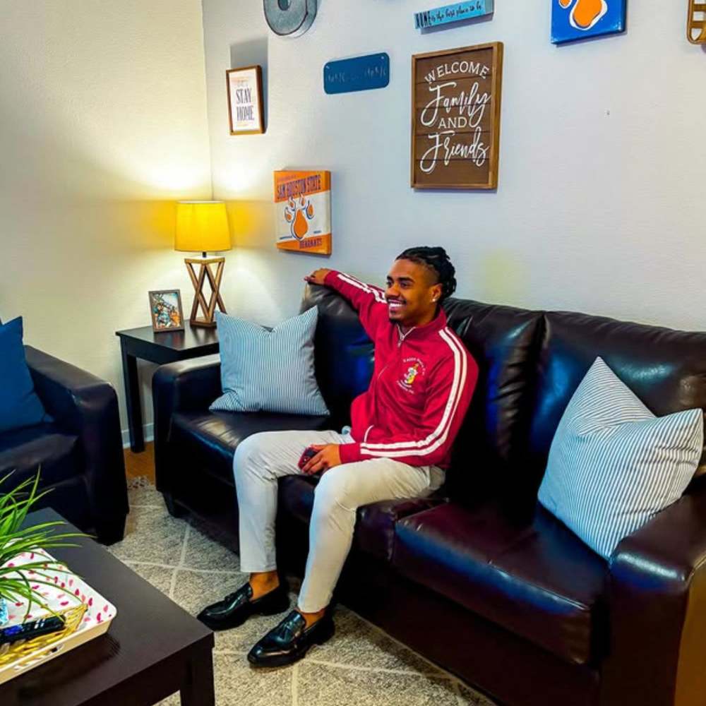 Resident at The Connection Huntsville in Huntsville, Texas