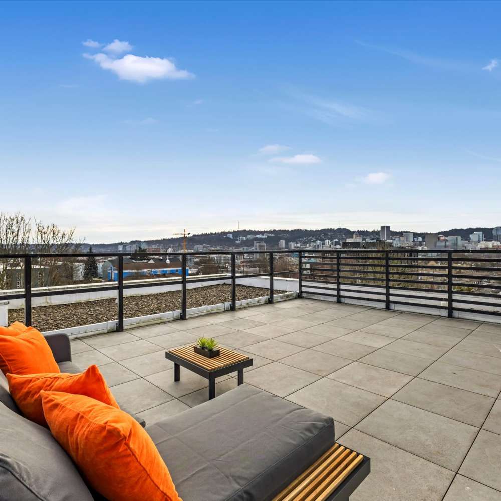 Rooftop lounge at Koz on 13th in Portland, Oregon
