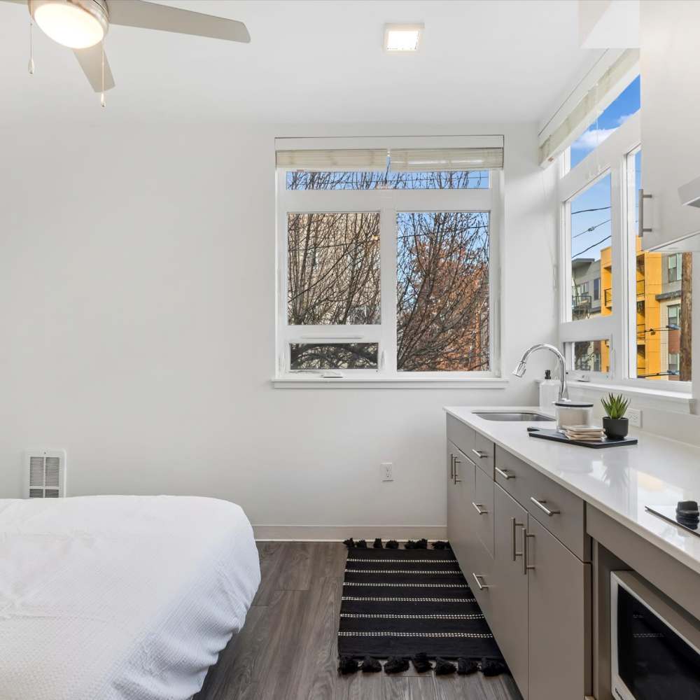 Studio apartment at Koz on 13th in Portland, Oregon