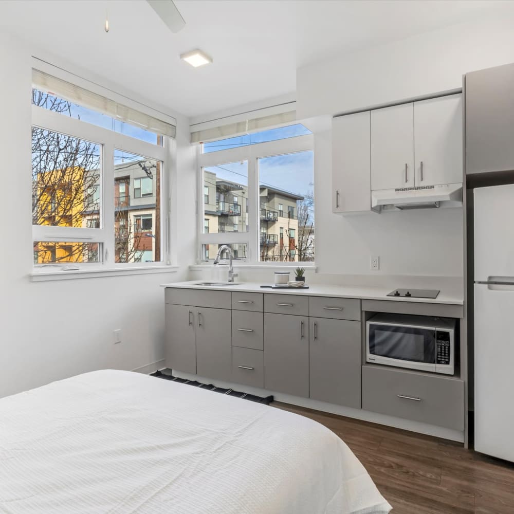 Corner unit at Koz on 13th in Portland, Oregon