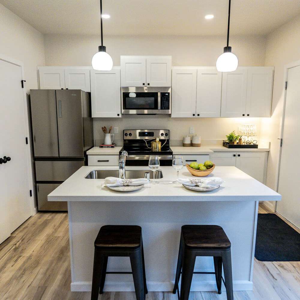 Spacious island kitchen at 4315 S. Alder in Tacoma, Washington