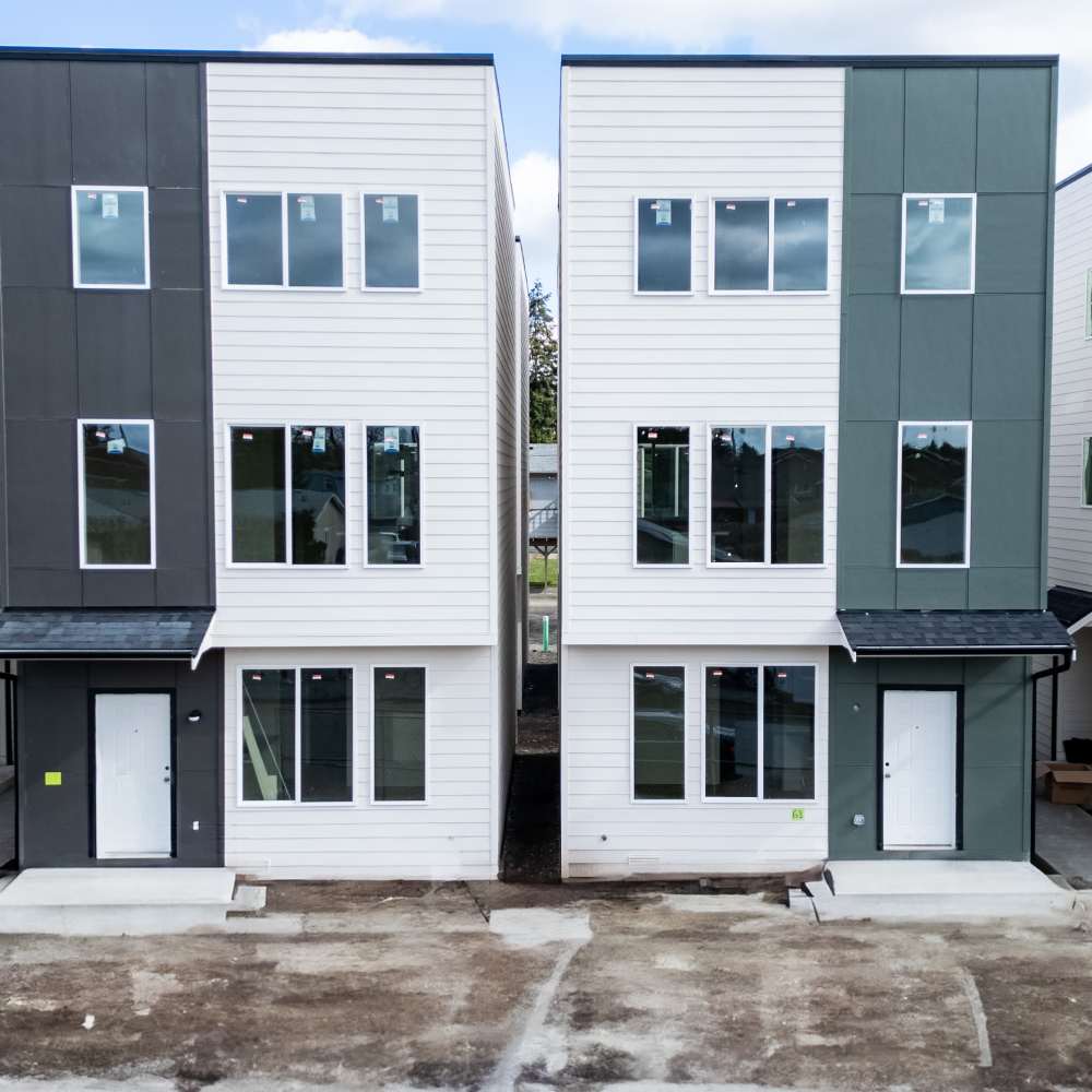 Front entrance at 4315 S. Alder in Tacoma, Washington,