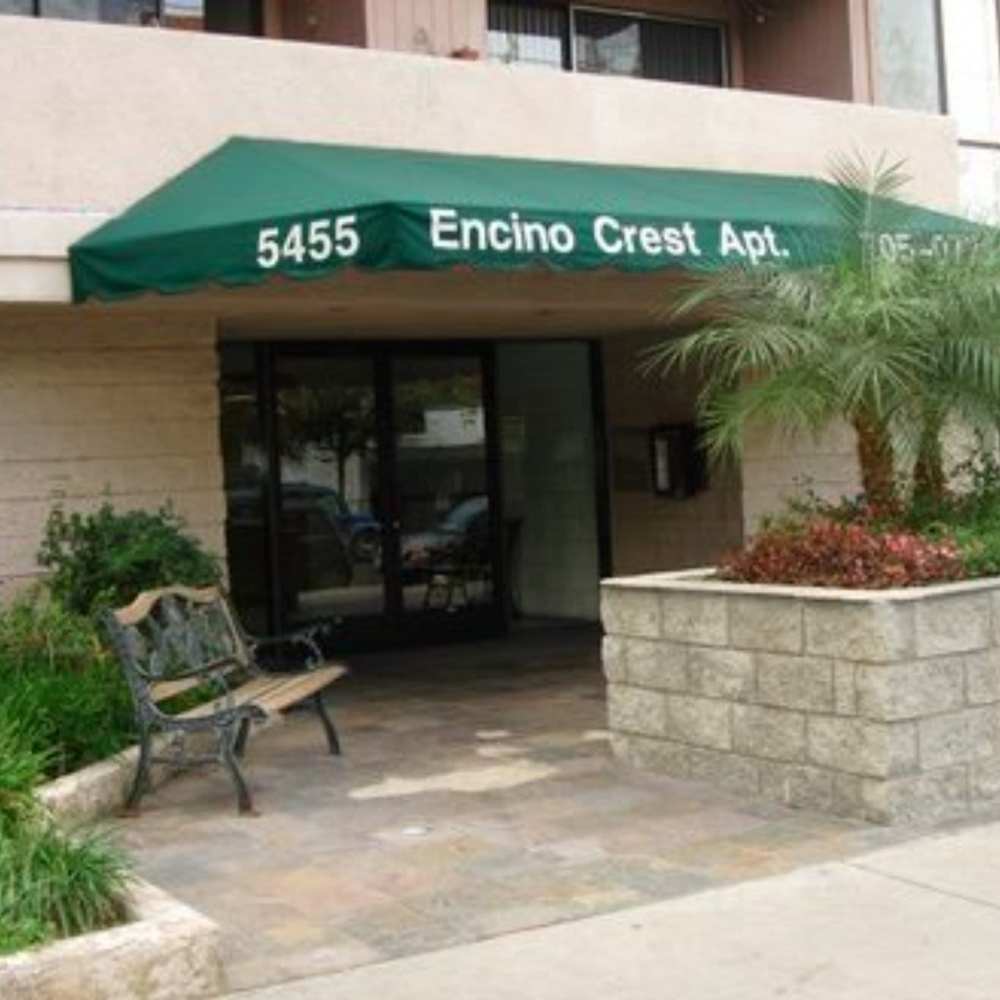 View of the apartment at Encino Crest Apartments in Encino, California