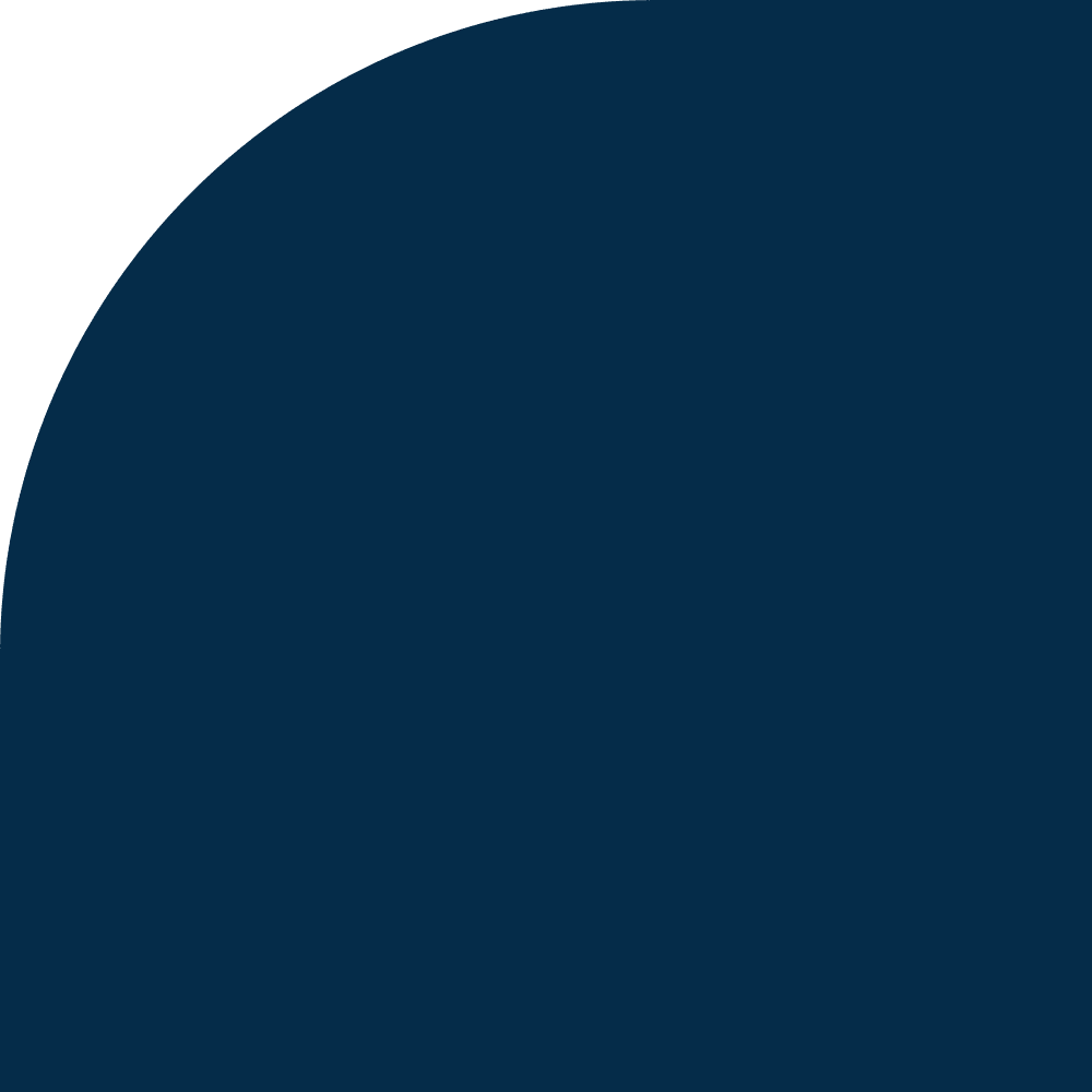 Dark blue shape graphic