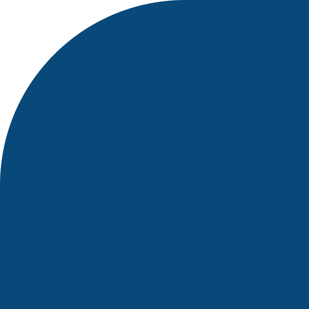 Blue shape graphic