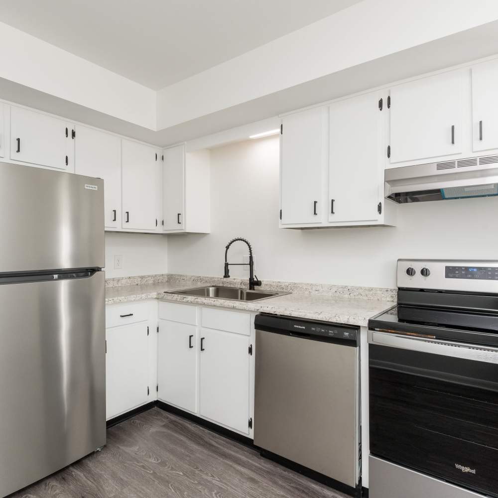 Bright kitchen at New Village At Hermitage in Hermitage, Tennessee