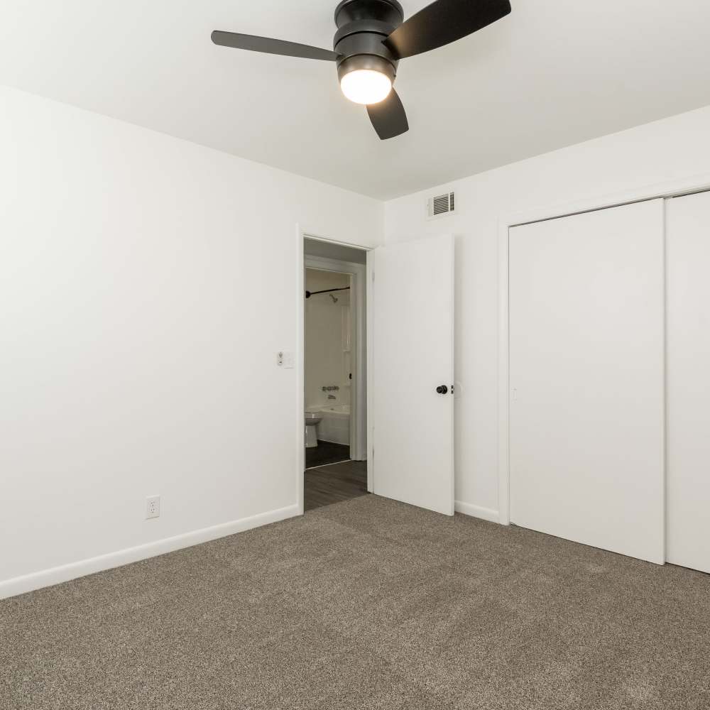 Bedroom in an apartment at New Village At Hermitage in Hermitage, Tennessee