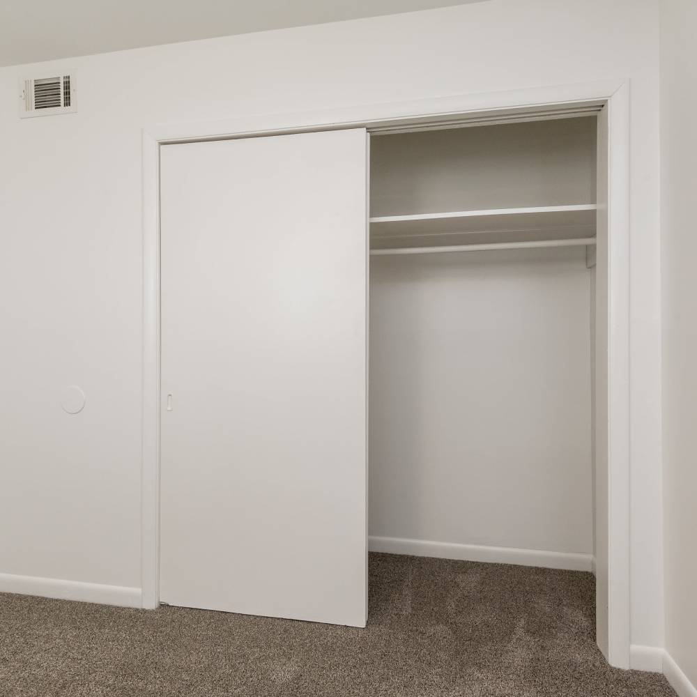 Bedroom closet at New Village At Hermitage in Hermitage, Tennessee