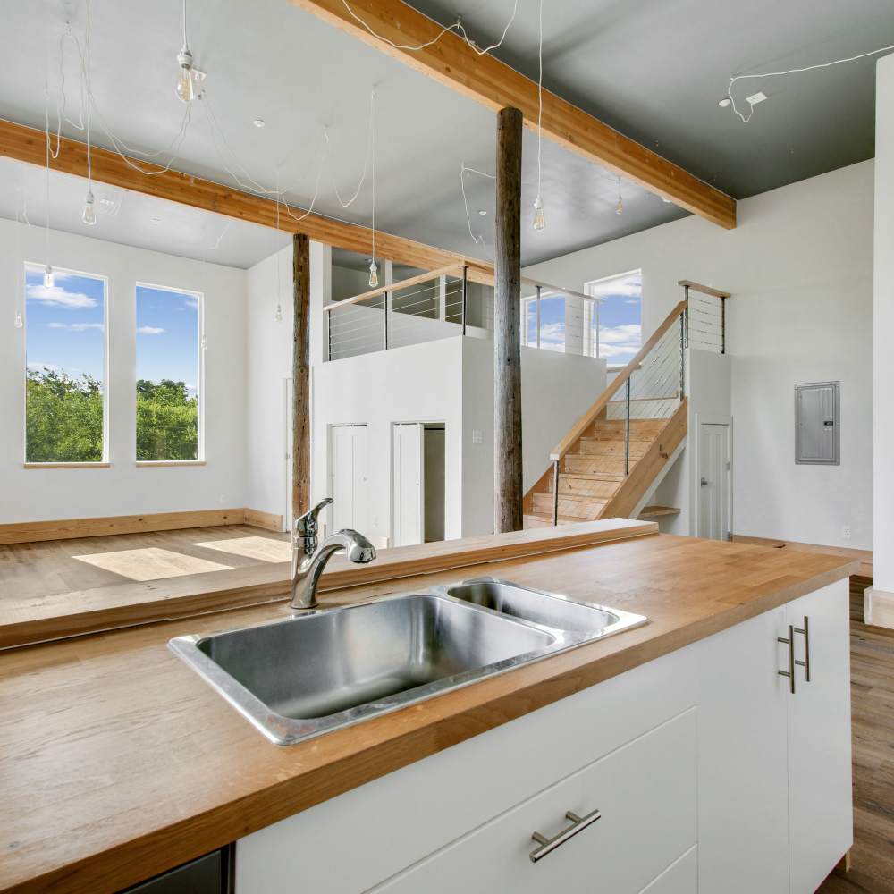 Kitchen at The Lofts at 305 in Bryan, Texas