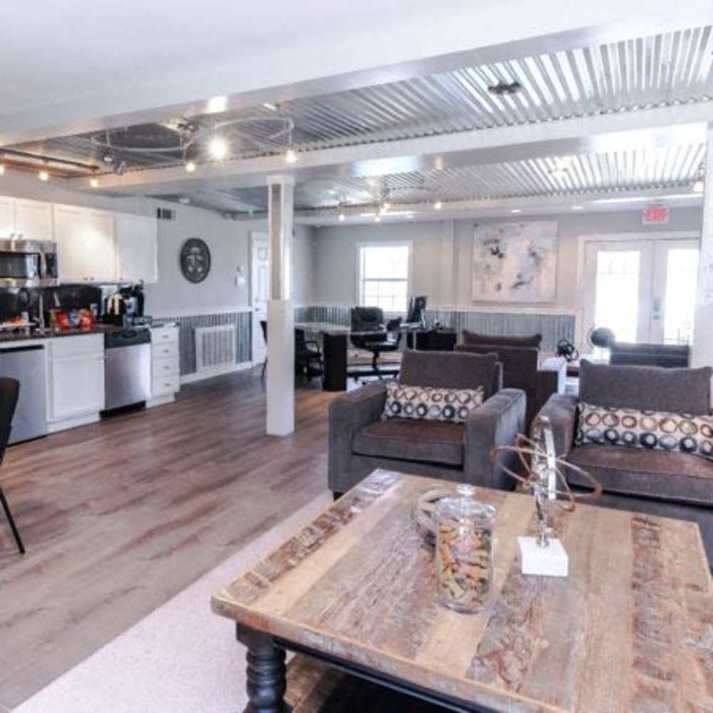  Spacious clubhouse at The Grand 1501 in College Station, Texas