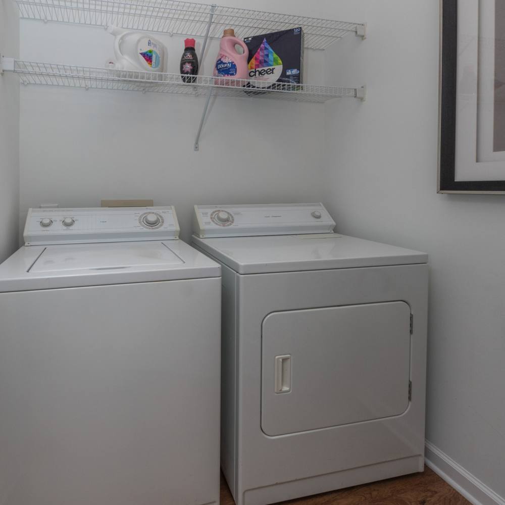 Washer and Dryer in-home at Avonlea On The River in Duluth, Georgia