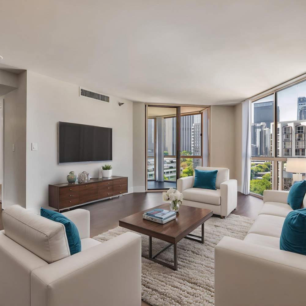 View studio apartments at Promenade Towers in Los Angeles, California