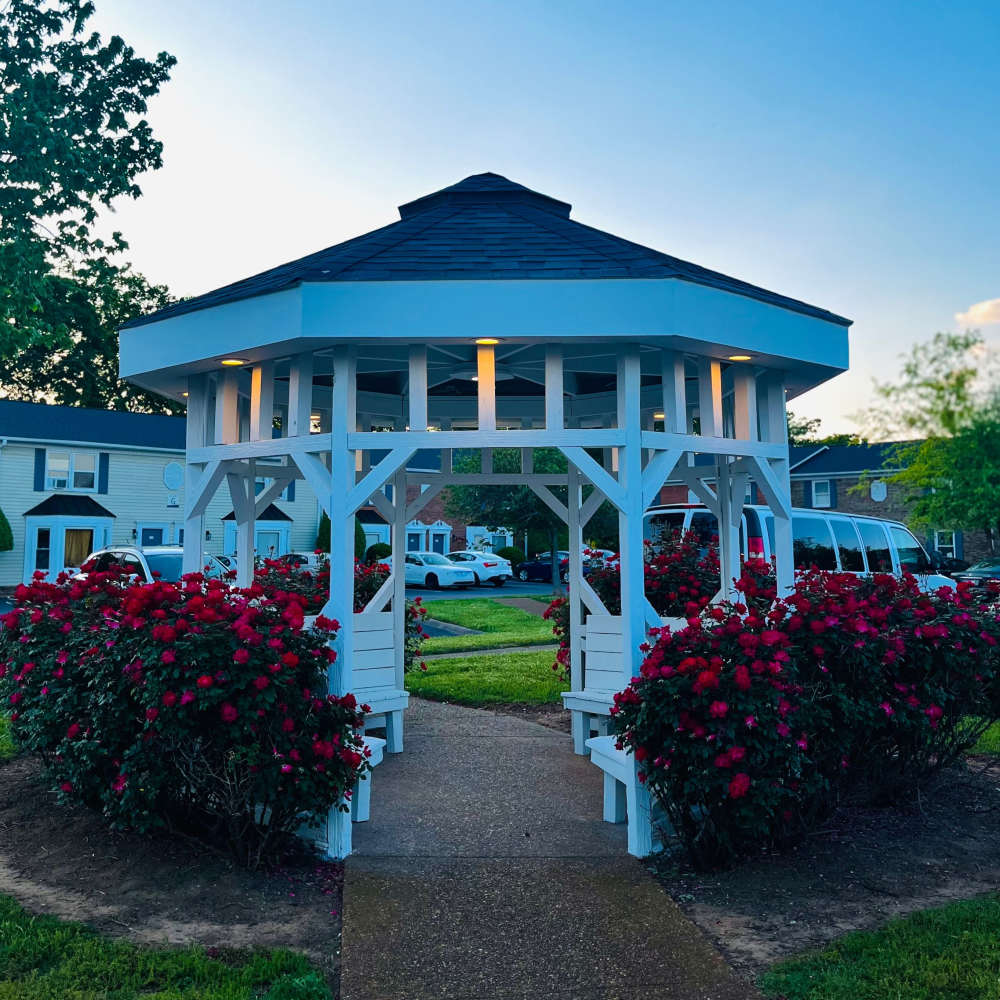 Exterior gazebo Charleston Hall in Smyrna, Tennessee