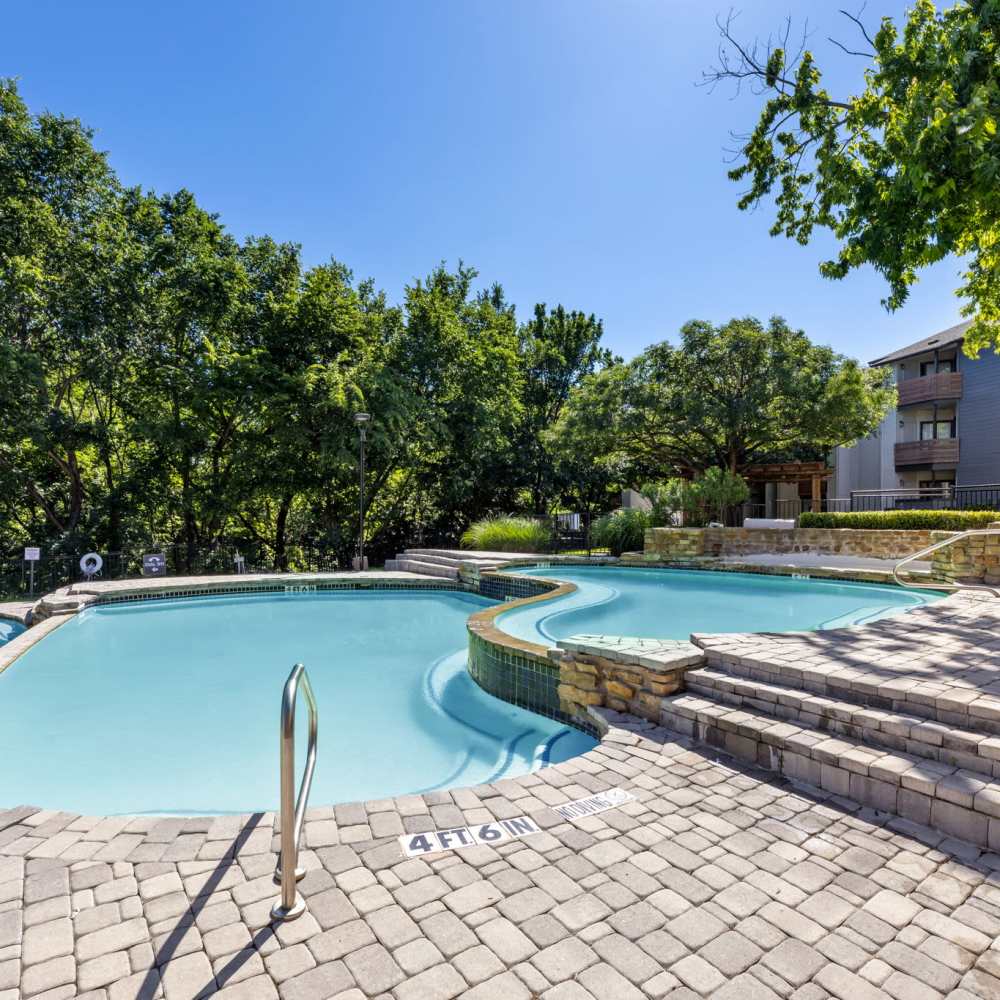 sparkling pool