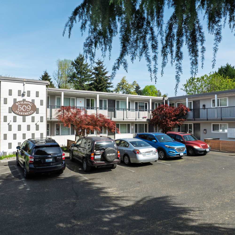 Parking at Brentwood 509 Apartments in Olympia, Washington