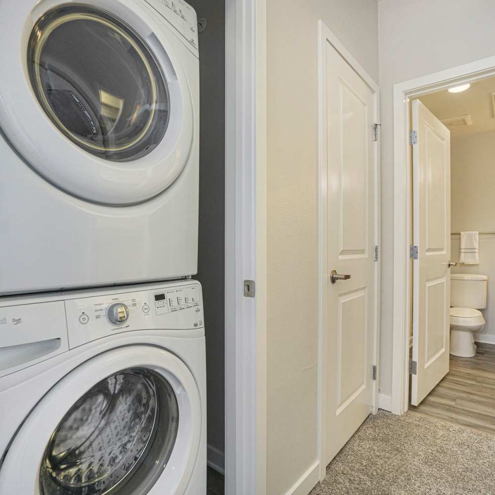 In-unit washer and dryer