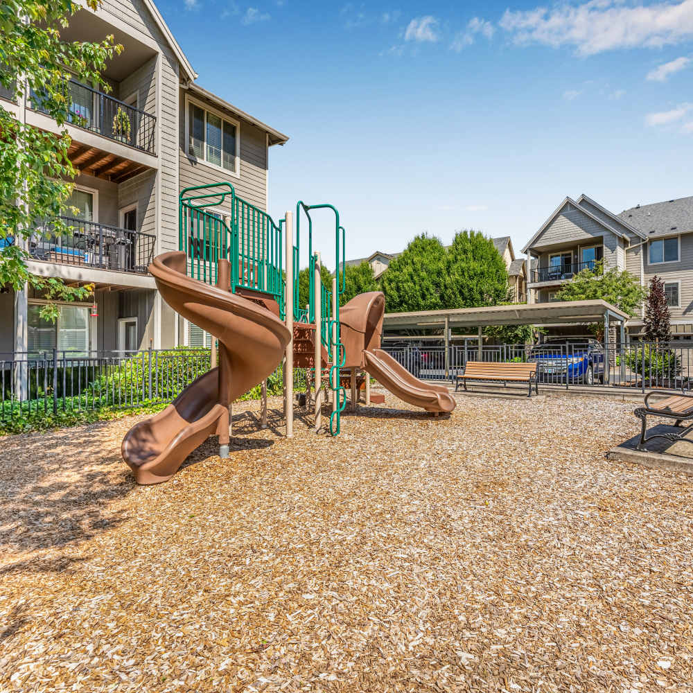 Swimming pool at The Jones in Hillsboro, Oregon