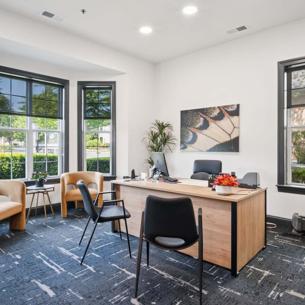 Leasing office at Riverbend at Wappingers Falls in Wappingers Falls, New York