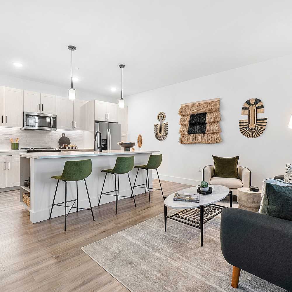 Modern finishes in a home at Drucker + Falk in Newport News, Virginia