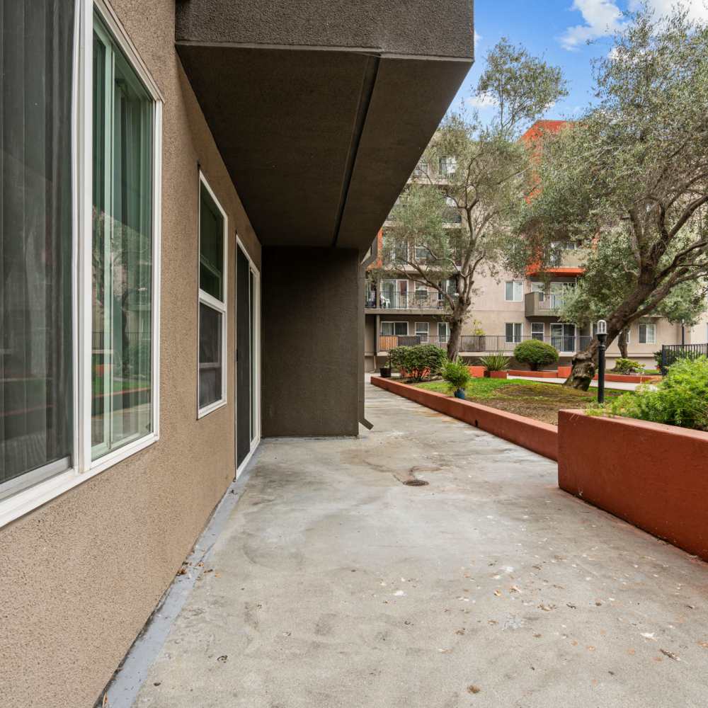 Modern living space at Piedmont in Oakland, California