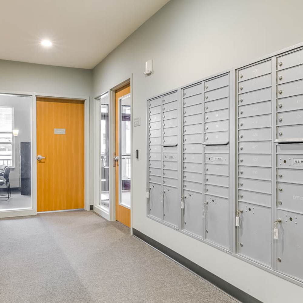 Mailboxes at Cudahy, Wisconsin at Layton Square