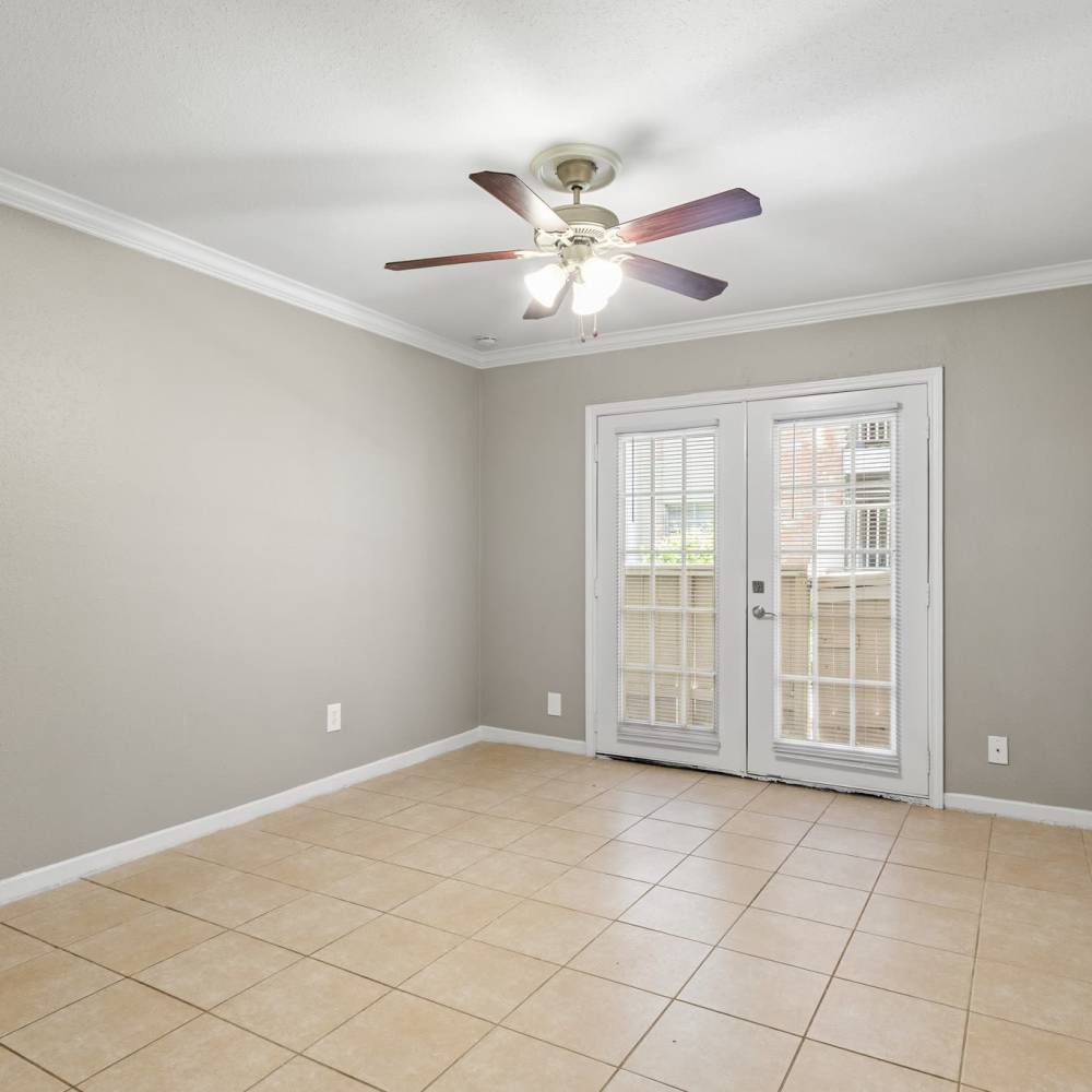 Floorplan E | 1 BR, 1BA With Study (Living Room) 1008 Sq Ft
