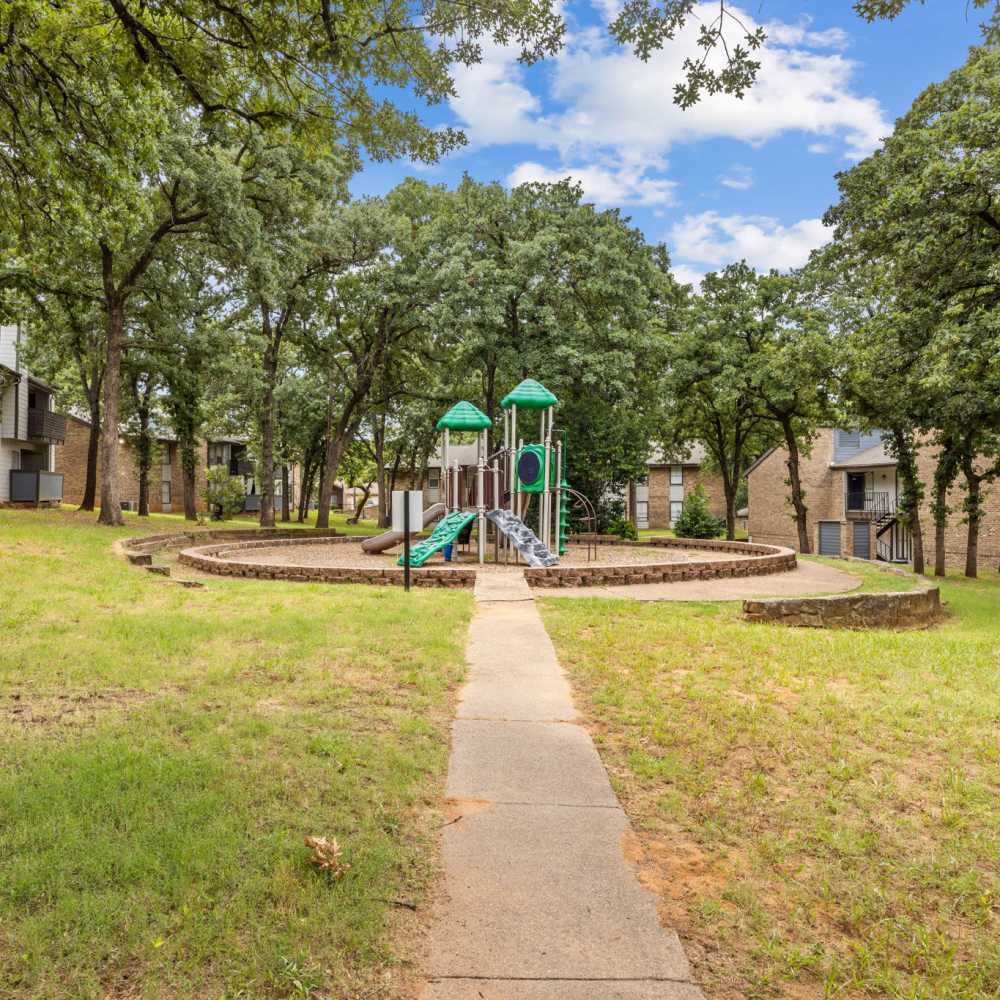 Playground at The Madeleine in Fort Worth, Texas