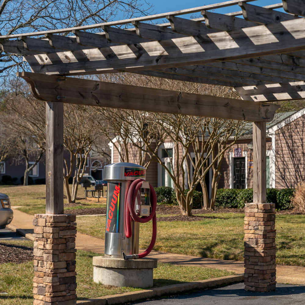 Vacuum cleaner for the vehicles at Reserve South, Richmond, Virginia