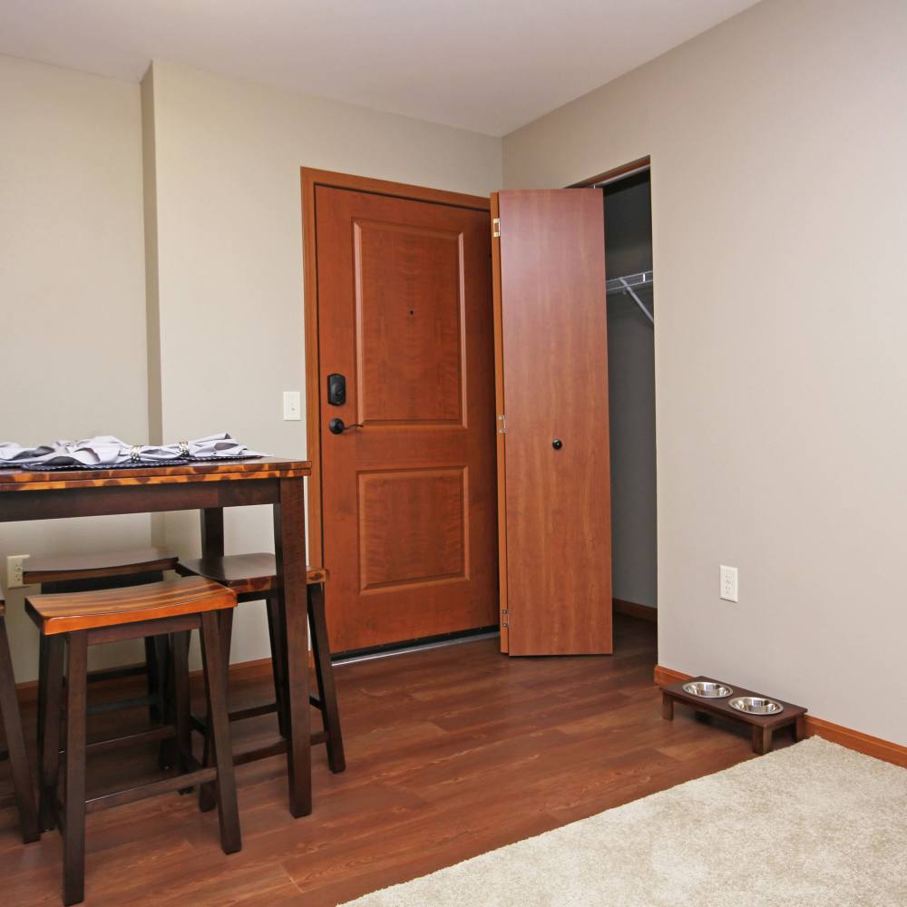 Dining area at Parkview East in Ramsey, Minnesota